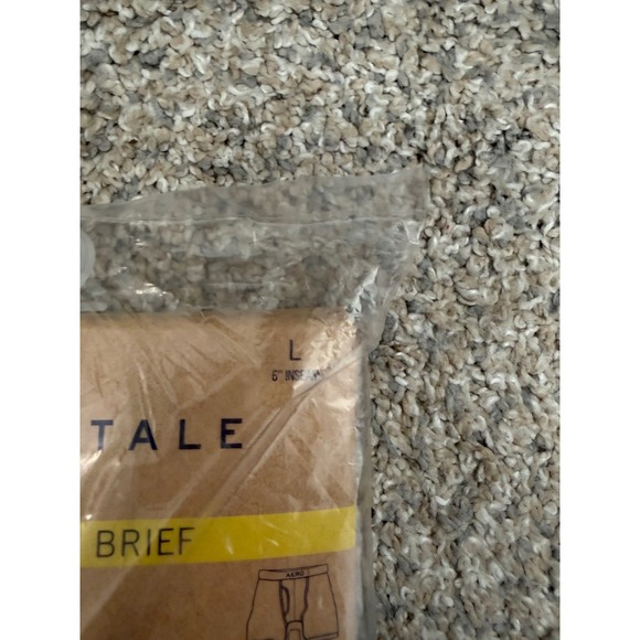 Aeropostale Men's Classic 6" Boxer Brief Charcoal Heather Grey– Size Large –NWT - Picture 3 of 4